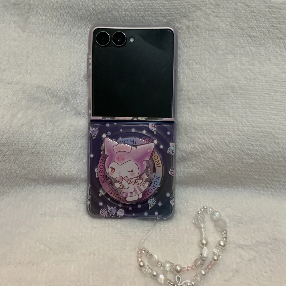 Galaxy Z Flip 7 Kuromi Phone Case
